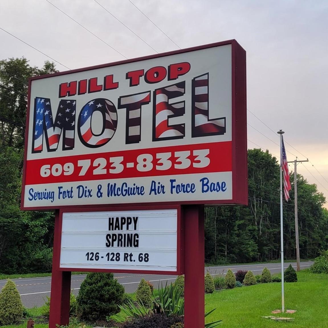 Hill Top Motel Wrightstown ภายนอก รูปภาพ